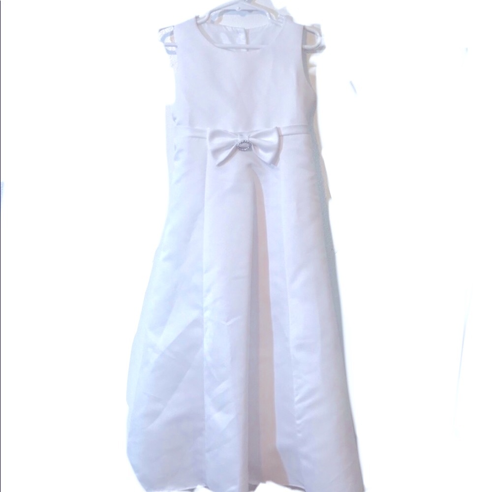 Swea Pea & Lilli White Formal Dress Sz 5 Like New